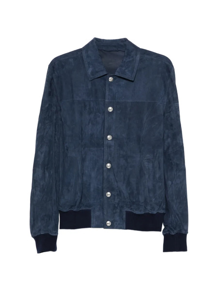  Eleventy Button-fastening Jacket - Blue 