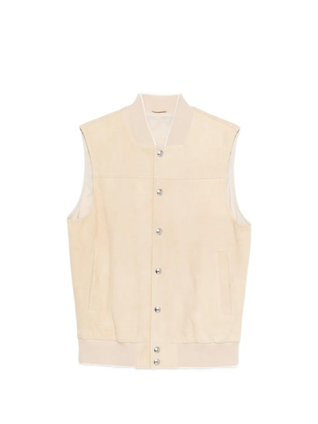  Eleventy Buttoned Gilet - Neutrals 