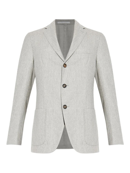  Eleventy Buttoned Jacket - Grey 