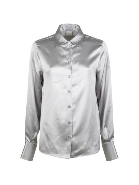  Eleventy Buttoned Shirt - Grey 