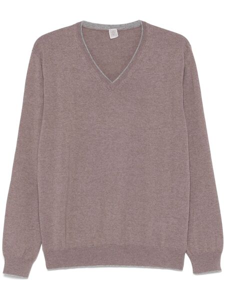  Eleventy Cashmere Sweater - Brown 