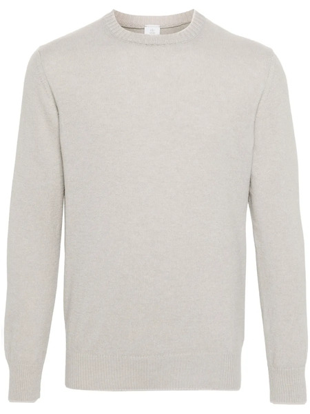  Eleventy Crew Neck Cashmere Jumper - Green 