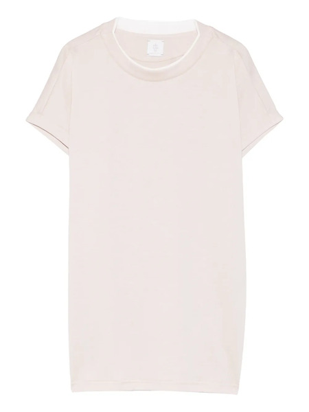  Eleventy Cuffed T-shirt - Neutrals 