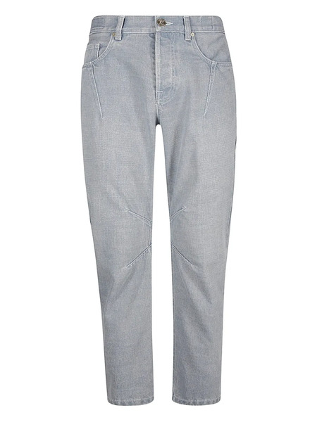  Eleventy Darted-front Denim Jeans - Grey 