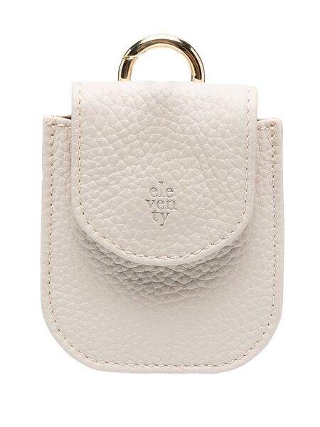  Eleventy Debossed-logo Pouch - Neutrals 