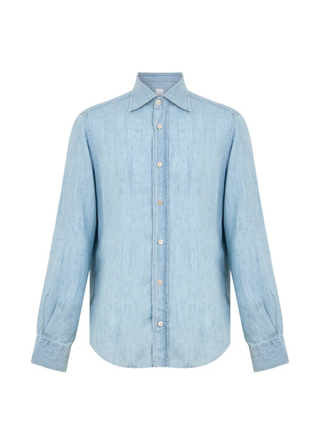  Eleventy Denim Shirt - Blue 