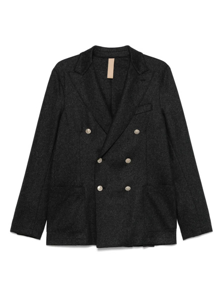  Eleventy Double-breasted Blazer - Black 