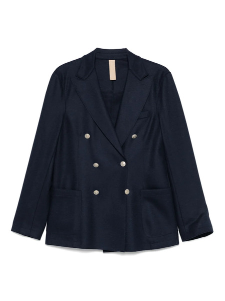  Eleventy Double-breasted Blazer - Blue 