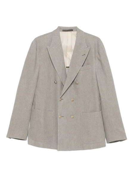  Eleventy Double-breasted Blazer - Grey 