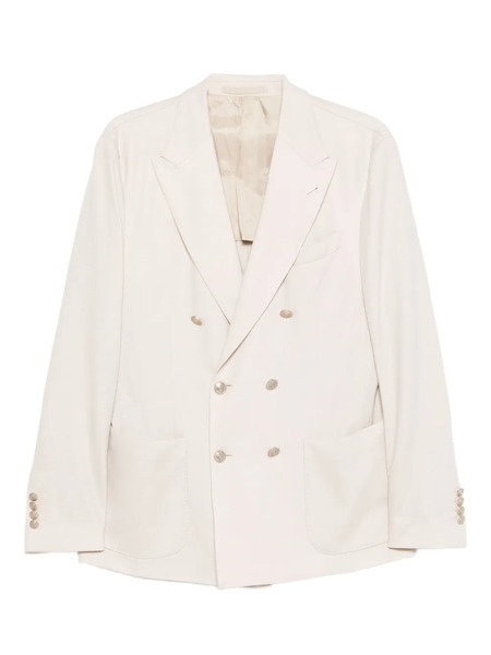  Eleventy Double-breasted Blazer - Neutrals 