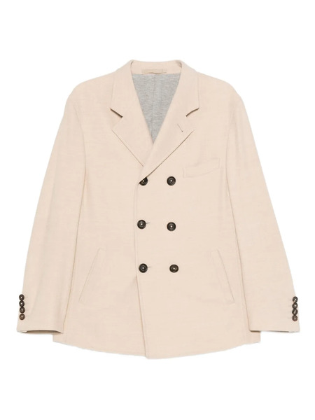  Eleventy Double-breasted Coat - Neutrals 