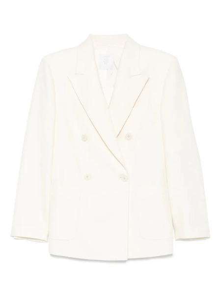  Eleventy Double-breasted Wool Jacket - Neutrals 