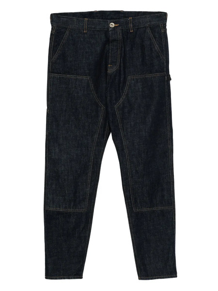  Eleventy Double-pocket Denim Pants - Blue 