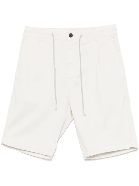  Eleventy Drawstring Bermuda Shorts - White 