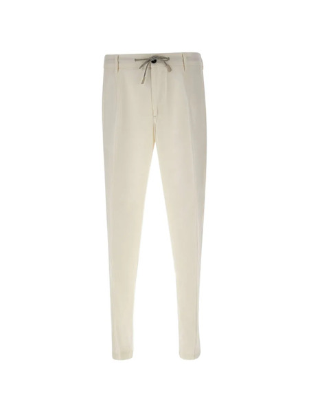  Eleventy Drawstring Flap Trousers - Neutrals 