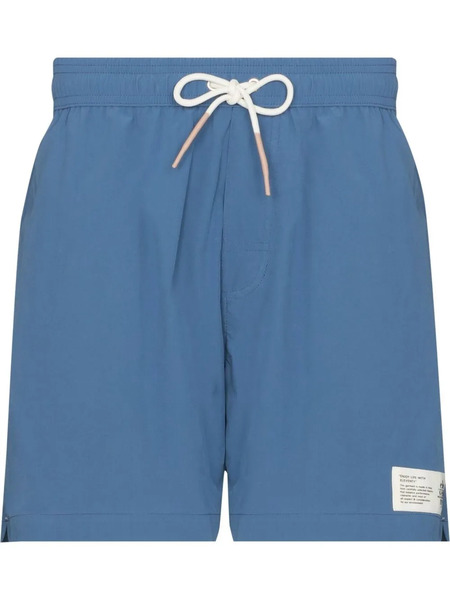  Eleventy Drawstring Swim Shorts - Blue 