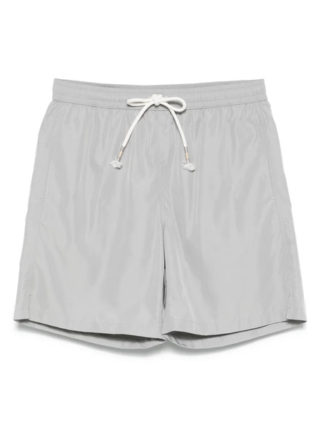  Eleventy Drawstring-waist Swim Shorts - Grey 