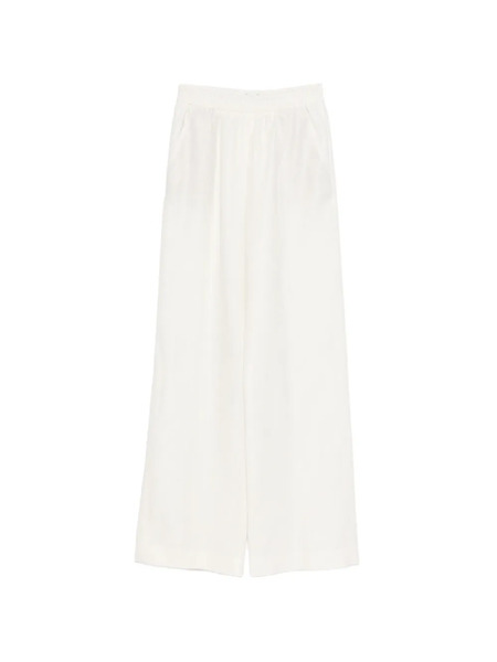 Eleventy Elasticated-waistband Trousers - White 