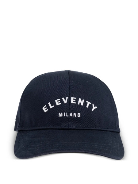  Eleventy Embroidered Baseball Cap - Blue 