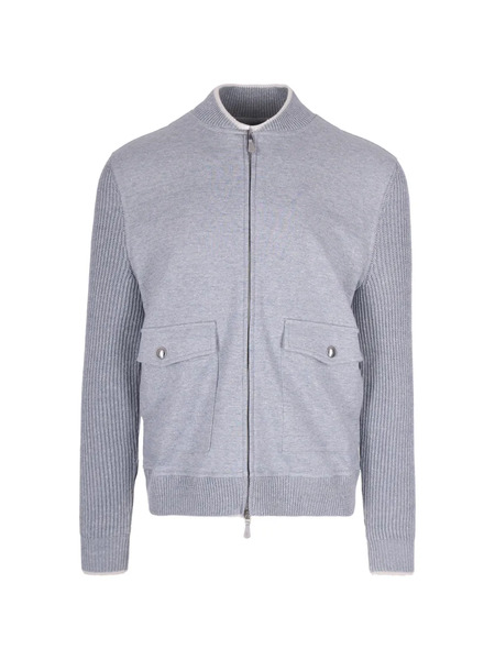  Eleventy Flap-pocket Jacket - Grey 