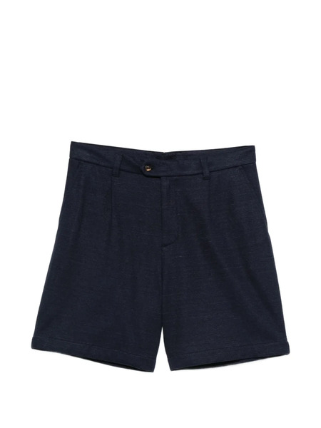  Eleventy Knitted Deck Shorts - Blue 
