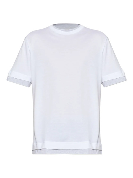  Eleventy Layered-effect T-shirt - White 