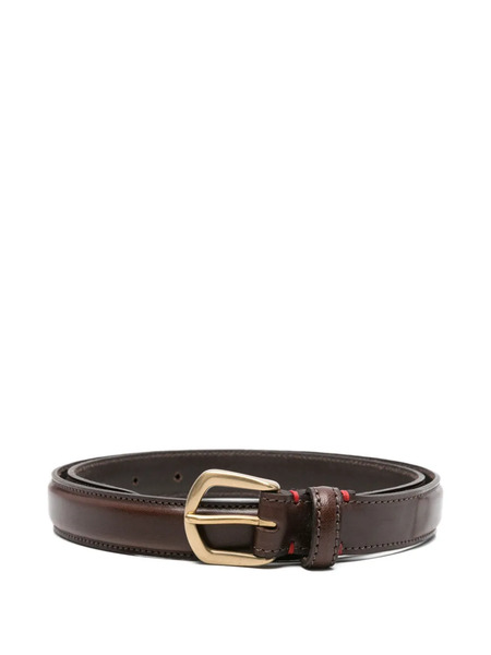  Eleventy Leather Belt - Brown 