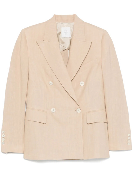  Eleventy Linen Blazer - Neutrals 