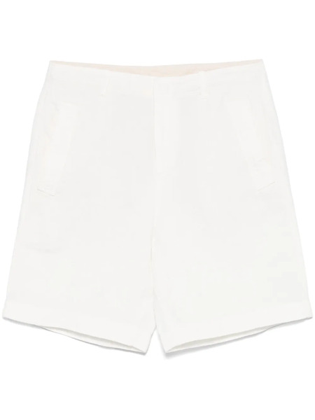  Eleventy Linen Shorts - White 