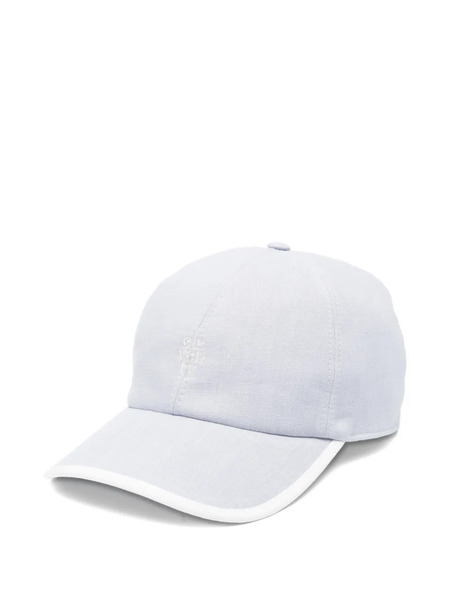  Eleventy Logo-embroidered Baseball Cap - Blue 