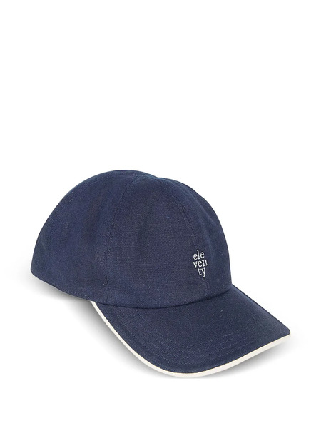  Eleventy Logo-embroidered Baseball Cap - Blue 