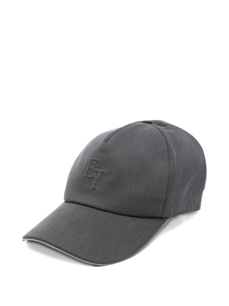  Eleventy Logo-embroidered Baseball Cap - Grey 