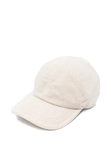  Eleventy Logo-embroidered Baseball Cap - Neutrals 