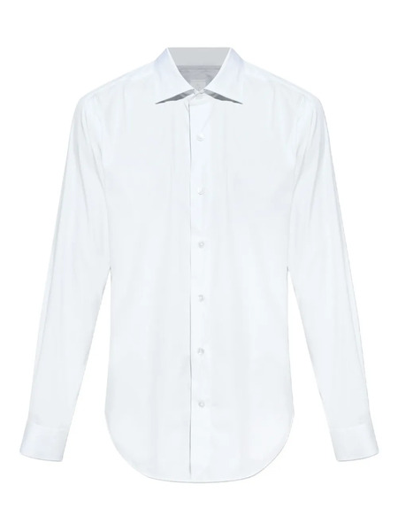  Eleventy Long-sleeve Button-down Shirt - White 