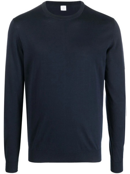  Eleventy Long-sleeve Knitted Jumper - Blue 