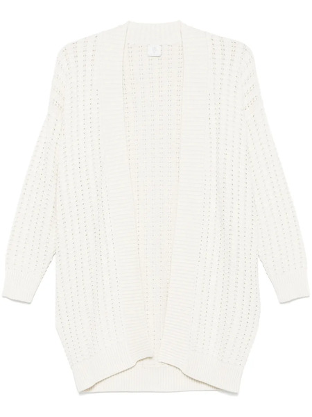  Eleventy Metallic-threading Cardigan - Neutrals 