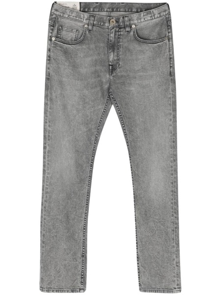  Eleventy Mid-rise Tapered Jeans - Grey 
