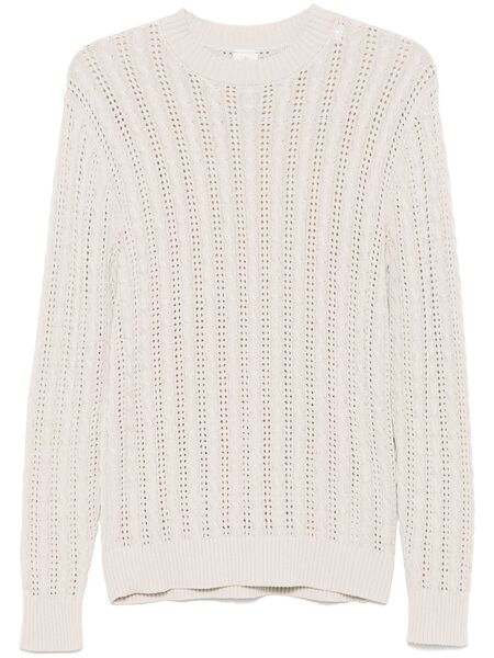  Eleventy Open-knit Sweater - Neutrals 