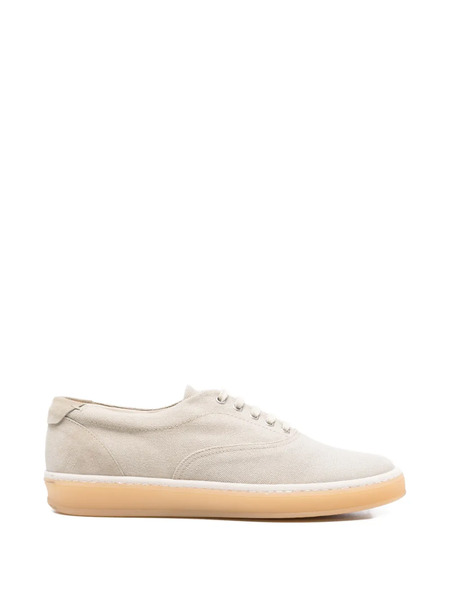  Eleventy Panelled Sneakers - Neutrals 