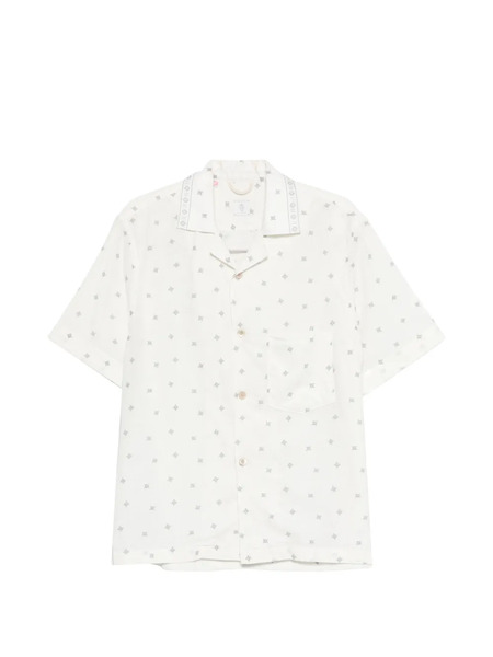  Eleventy Patterned Pocket Shirt - Neutrals 