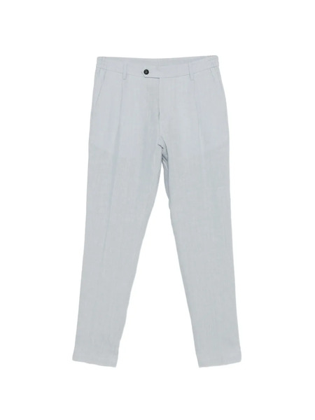  Eleventy Pleated Trousers - Blue 