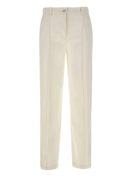 Eleventy Pleated Trousers - White 
