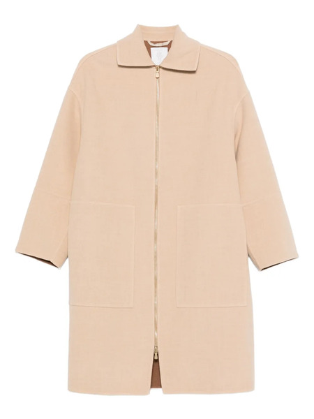  Eleventy Pocket Zip-front Coat - Neutrals 