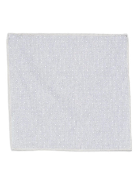  Eleventy Polka Dot Pocket Square - Blue 