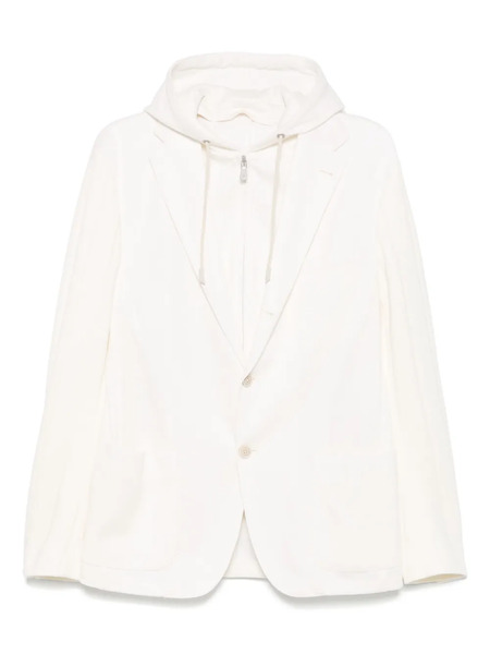  Eleventy Removable-bib Blazer - Neutrals 