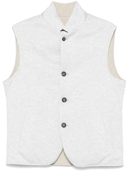  Eleventy Reversible Gilet - Grey 