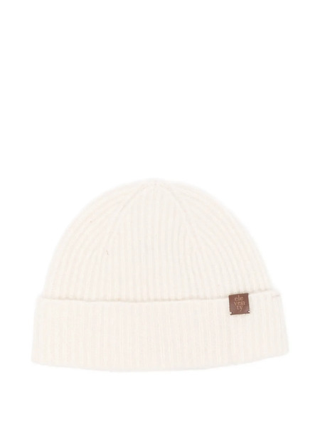  Eleventy Ribbed Beanie Hat - Neutrals 