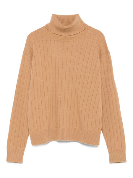  Eleventy Ribbed Turtleneck Sweater - Brown 