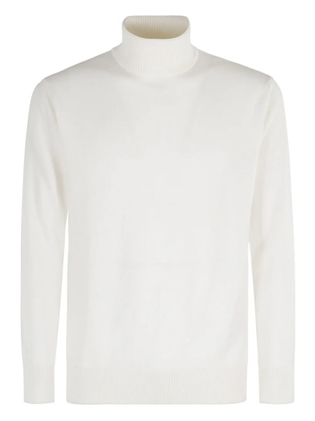  Eleventy Roll-neck Cashmere Sweater - Neutrals 