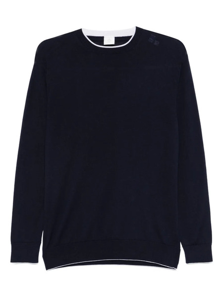  Eleventy Round-neck Sweater - Blue 